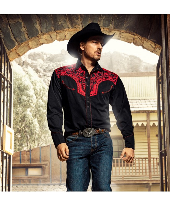 Stars & Stripes - Brooks Men's Western Shirt