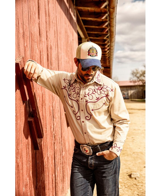 Stars & Stripes - Camden Men's Western Shirt