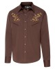 Stars & Stripes - Hogan Brown Men's Western Shirt
