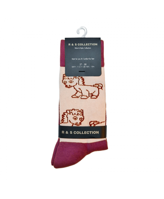 Old West - Children's Boot Socks - Pony Socks 1 Pack