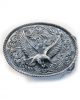 Belt Buckle -  Flying Eagle Flower Scroll