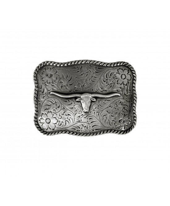 Belt Buckle - Longhorn Steer Skull