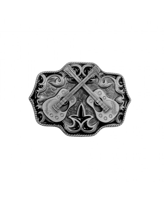 Belt Buckle - Country Guitars