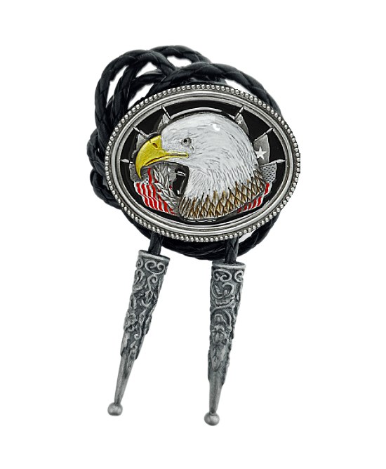 Bolo Tie - Bald Eagle Head