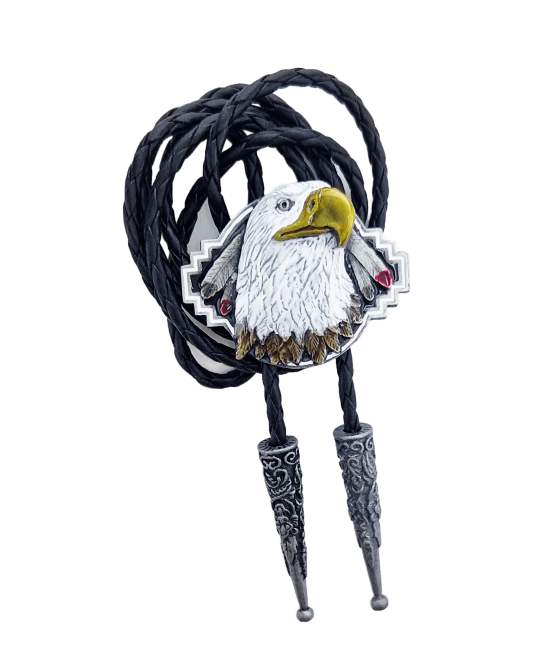 Bolo Tie - Bald Eagle