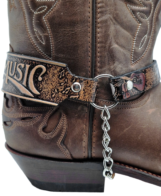 Boot Straps - Country Music Leather