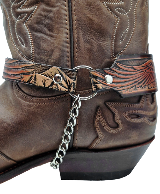 Boot Straps - Flying Eagle Leather