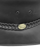 Leather Western Hat - Outback Trailblazer Australian Black