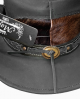 Leather Western Hat - Black