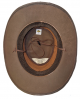 Leather Western Hat - Brown