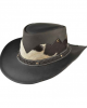 Leather Western Hat - Black