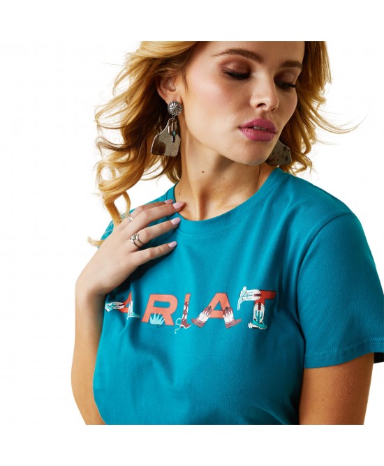 Ariat REAL Boot Kickin' Logo Tee