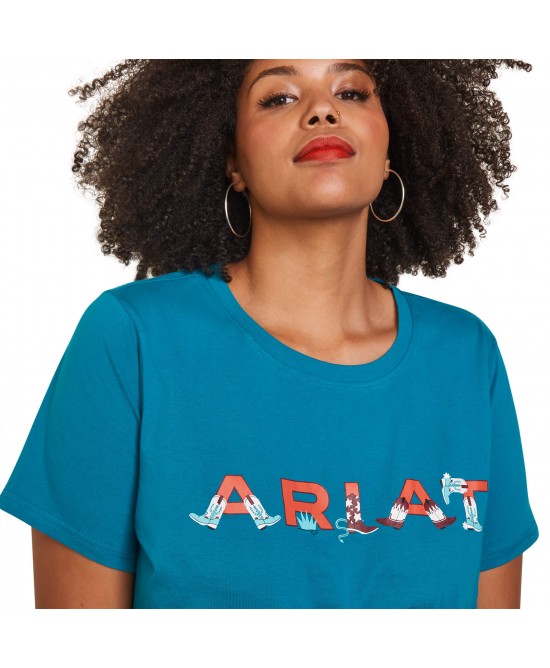 Ariat REAL Boot Kickin' Logo Tee