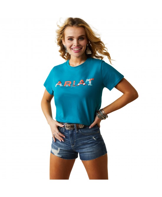 Ariat REAL Boot Kickin' Logo Tee