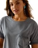 Ariat Grey Tassel Top