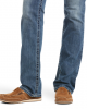 Ariat - R.E.A.L. Mid Rise Icon Stackable Straight Leg Jean