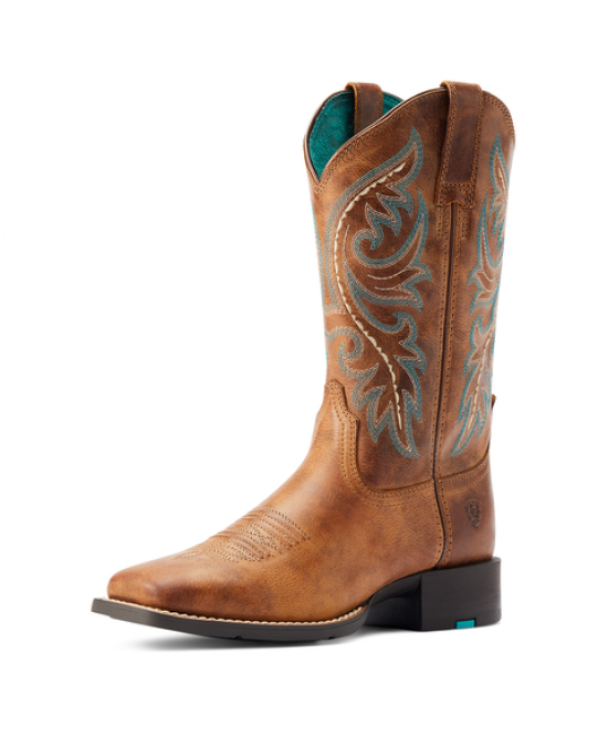 Ariat - Round Up Back Zip Western Boot