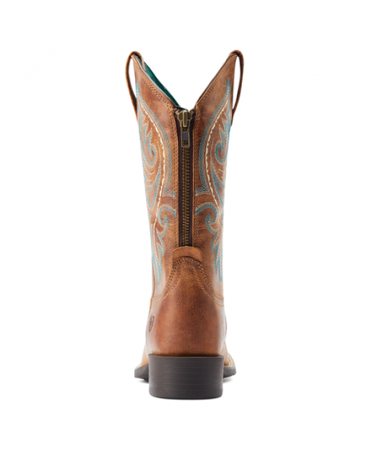 Ariat - Round Up Back Zip Western Boot