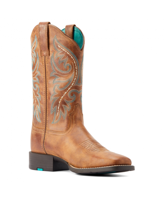 Ariat - Round Up Back Zip Western Boot