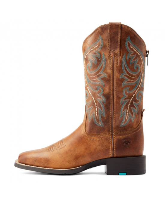 Ariat - Round Up Back Zip Western Boot