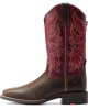 Ariat - Round Up Back Zip Western Boot