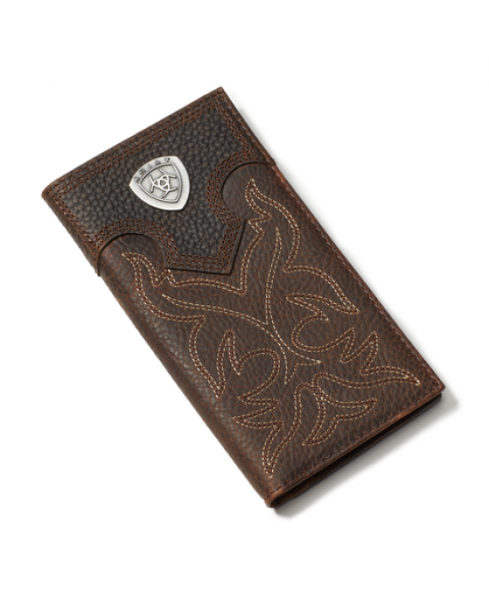 Ariat - Logo Boot Stitch Rodeo Wallet