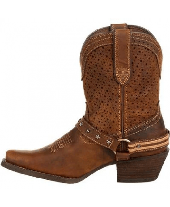 Durango - Crush™ Women's Brown Ventilated Ankle Western Boot