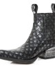 New Rock - M-7953PT-S8 Dragon Pattern Ankle Boots - LIMITED EDITION ONLY 1 PAIR LEFT