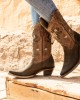 Stars & Stripes - Women's Western Boots - Salvaje Camel