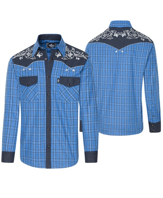 Stars & Stripes - Finley Men's Western Shirt