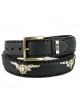 High Quality Hand Crafted Snake Skin Belt