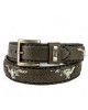 Mayura 1322S Python Belt Brown