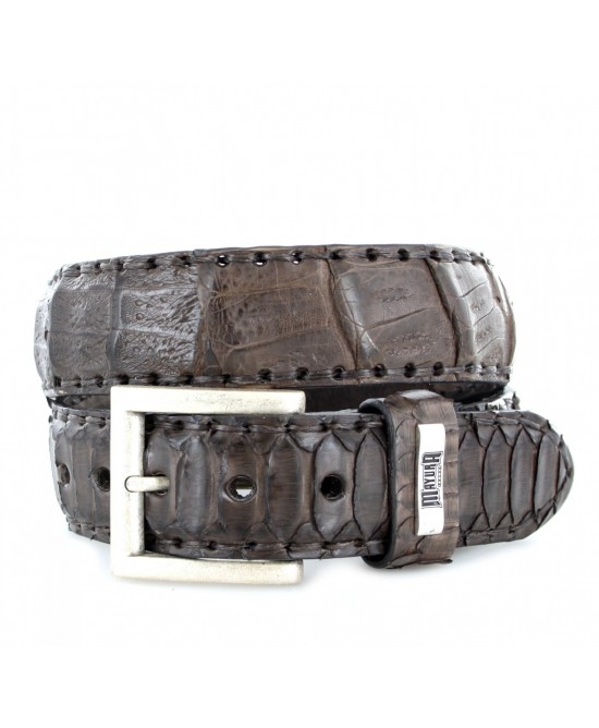 Mayura 214 Crocodile/Python Belt Castana