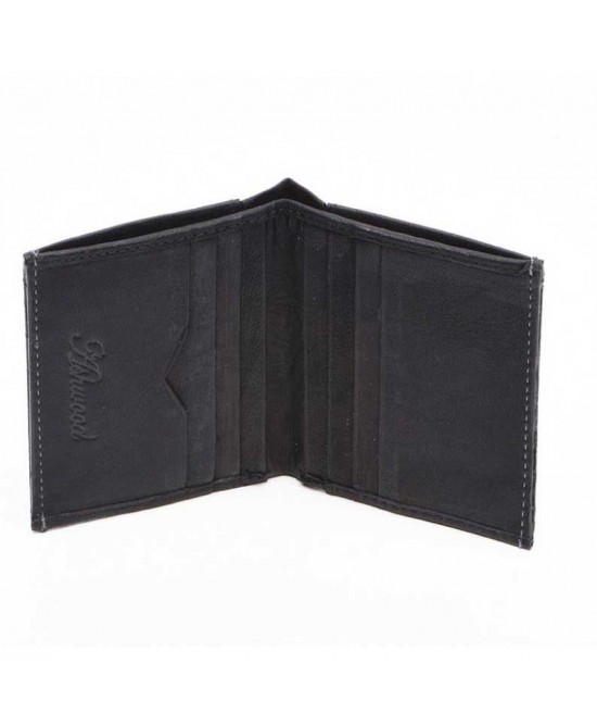 Ashwood - Leather Wallet - 1415 Black Crumble