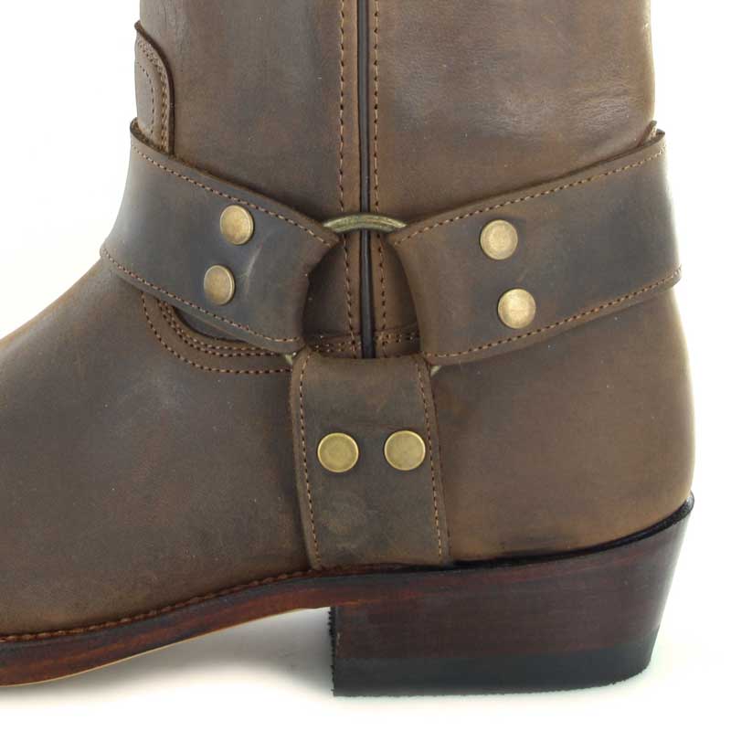 Mayura 001 Cowboy Biker Boot Brown